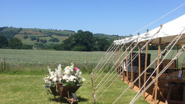 Marquee wedding cotswolds